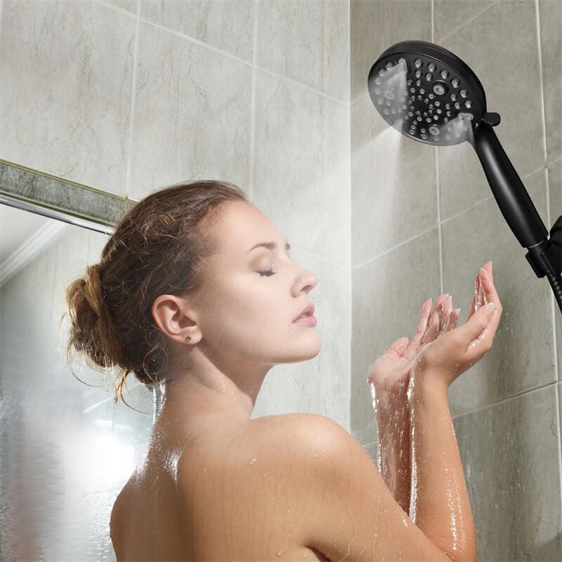 MDNG Pressurized Shower Head & Hose Set