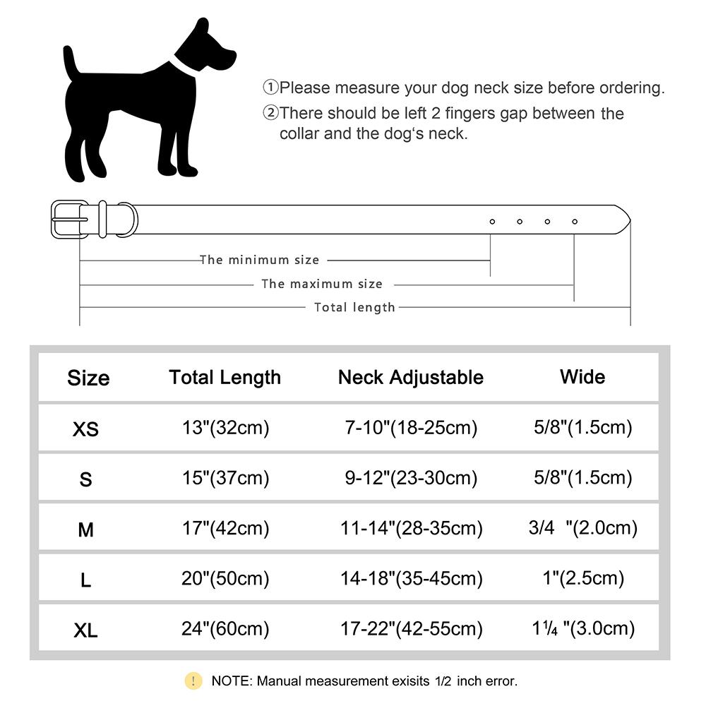 Personalized Dog Collar Soft Leather Dogs ID Tag Collars With Free Engraving Nameplate Anti-lost For Small Medium Dogs Pitbull