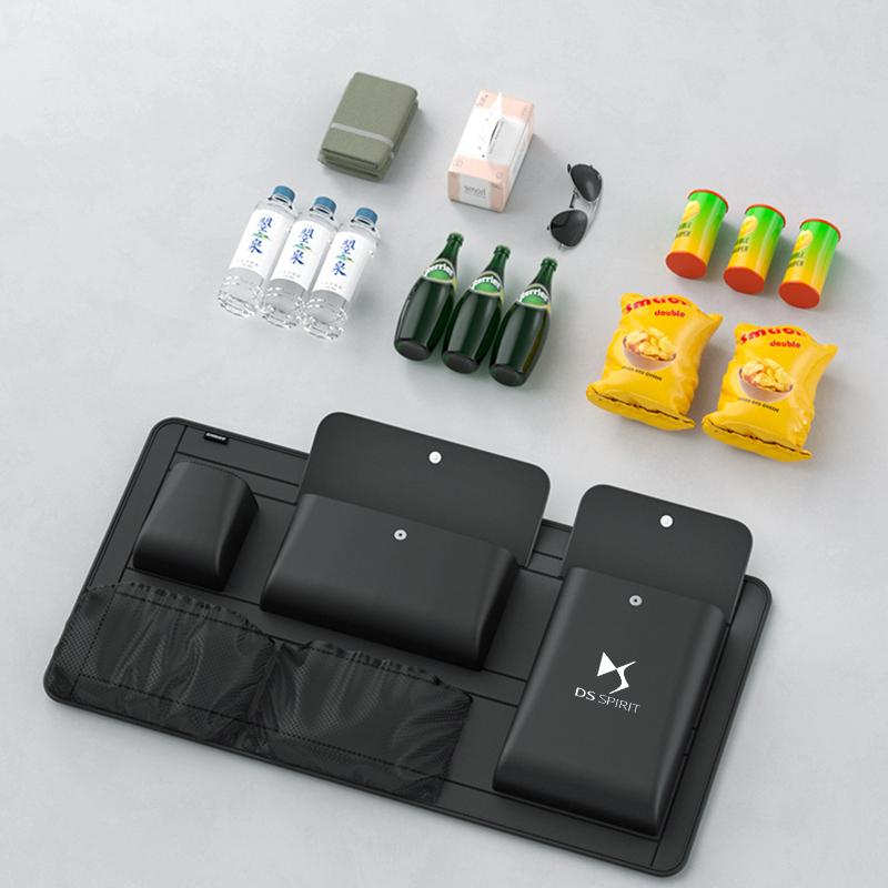 For DS SUV DS6 DS7 Car Trunk Storage Bag Multifunctional Rear Seat Hanging Bag Car Trunk Storage Box Auto Interior Accessory