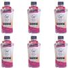 Bulk Purchase: Sunstar Ora2 Meema Breath & Stain Clear Mouthwash, Peach Leaf Mint, 460ml (Pack of 6)