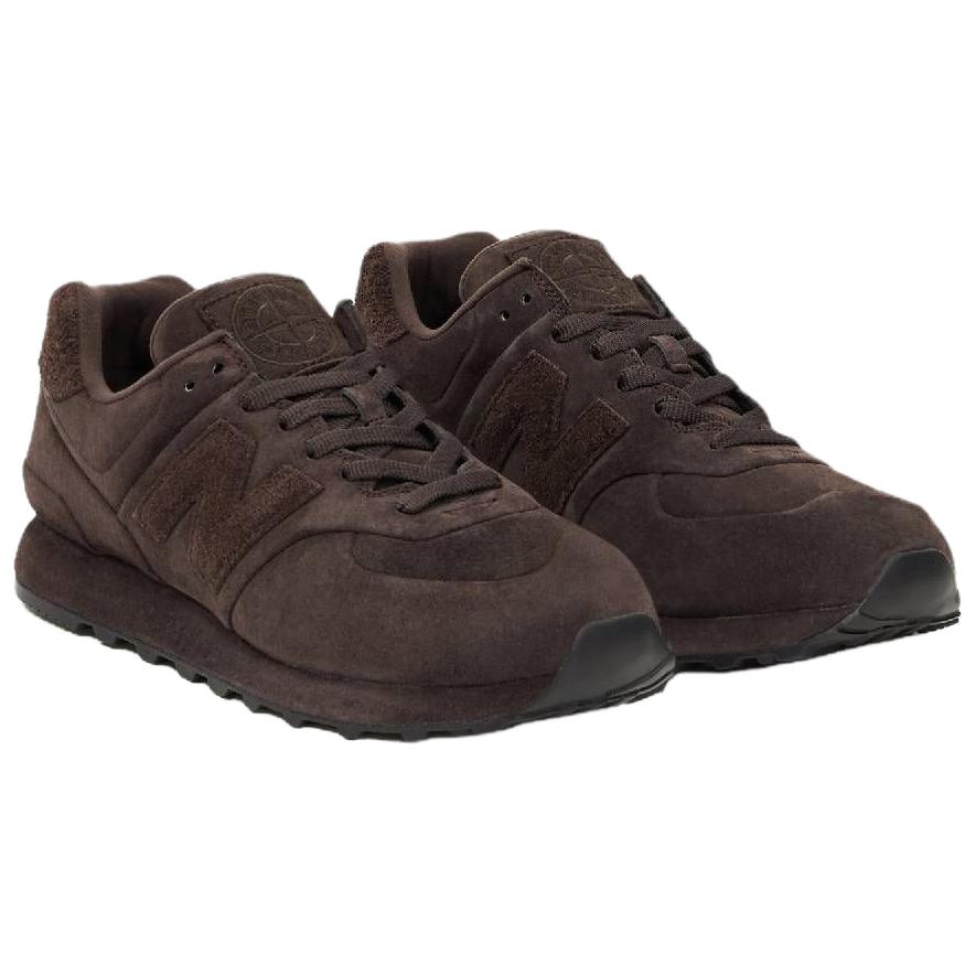 Stone Island x New Balance 574 Legacy Ghost Dark Brown Unisex Sneakers U574BSI1
