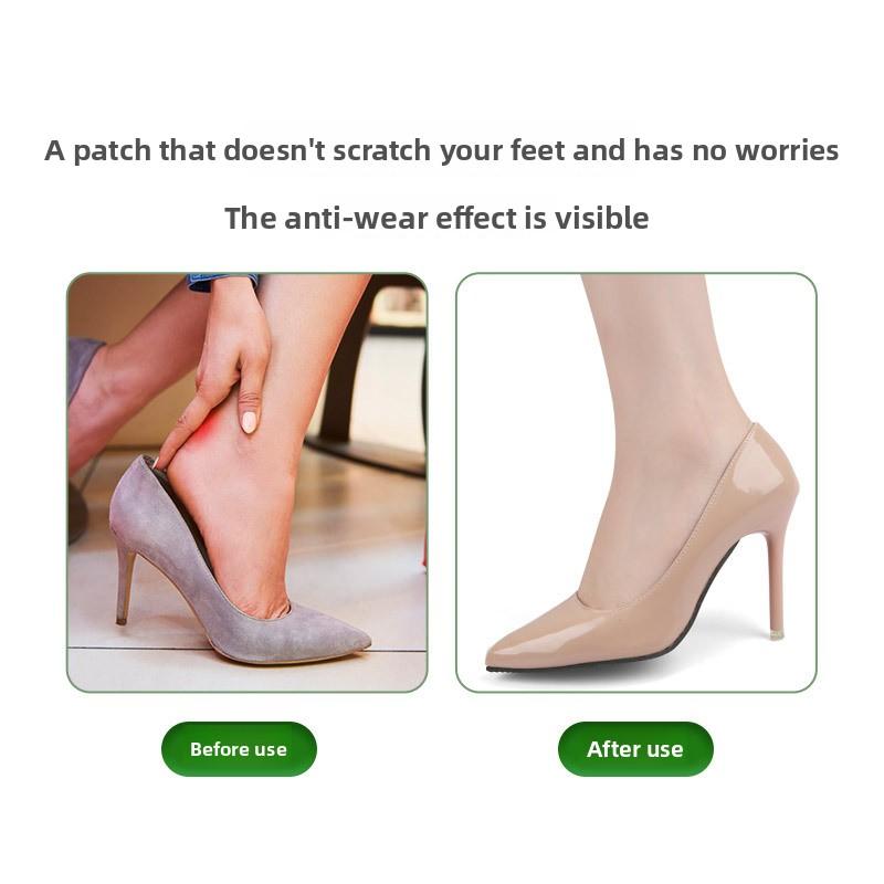 Multifunctional Anti-wear and Anti-heel High Heels Transparent Invisible Heels Sticking on Hands and Feet, Anti-wear and Sticking on Them At Will