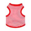 Striped & Printed Dog Tank Tops, Breathable Cotton Pet Sleeveless Shirts for Small Dogs Cats