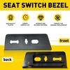 Passenger Side Power Seat Switch Housing Trim Bezel Panel For 2009-14 Ford F-150