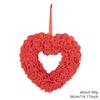 Artificial Heart Shaped Rose Wreath for Table Centerpieces and Events