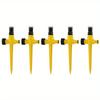 5Pcs Household Sprinkler Automatic Irrigation Equipment Watering Sprinkler 360 Degree Rotation Corrosion Resistant For Garden