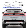 1Set Chrome Rear Tail Light Cover Trim Taillamp Lid Eyelid Eyebrow Molding Strip Silver For Honda HRV HR-V Vezel --M53K