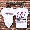Denny Hamlin 11 NASCAR Shirt – Racing Driver Tee for Motorsports Fans
