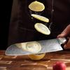67 Layers Damascus Steel Kitchen Santoku Knife Meat Cleaver Knife Vegetable Cutter Slicer