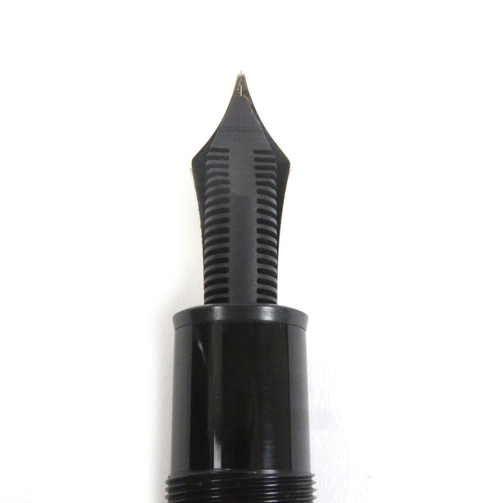 Very Good MONTBLANC fountain pen Meisterstck 149 Cap type Black gold 14K mens Used