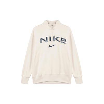 Vêtements de sport Phoenix Fleece Logo AH24 Extérieur Décontracté Sport Pull Veste Manches Longues Femmes vestes Blanc cassé FV7680-104