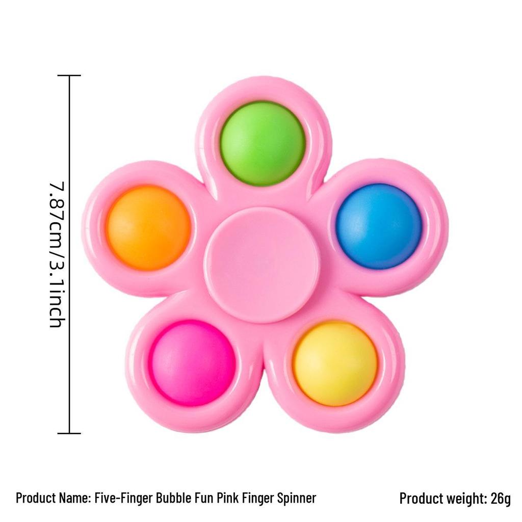 Fidget Spinner Bubble Pop Stress Relief Toy