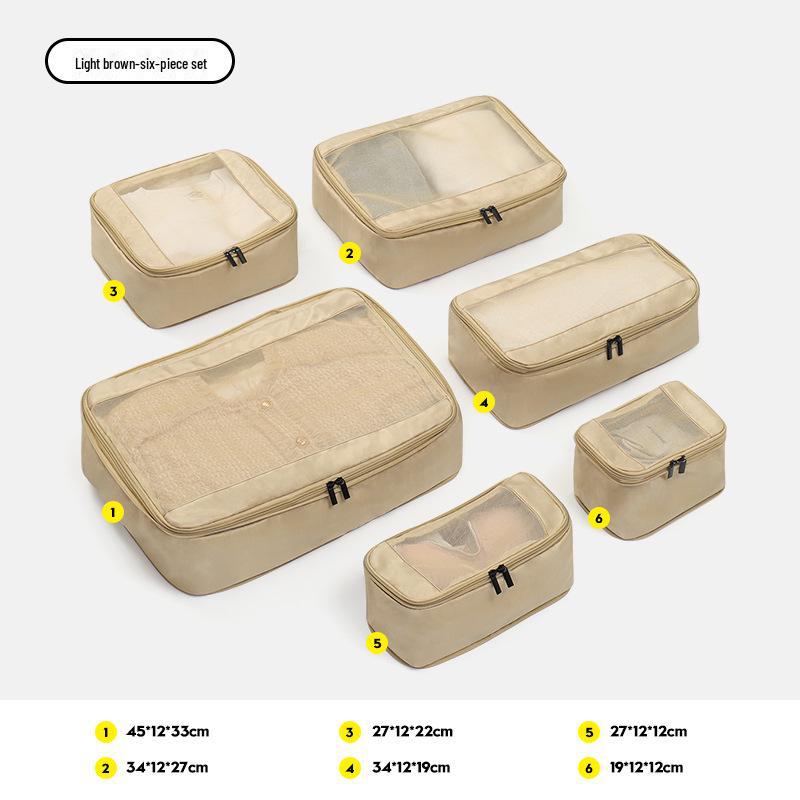 "Compression Travel Storage Bags - Expandable Packing Set"