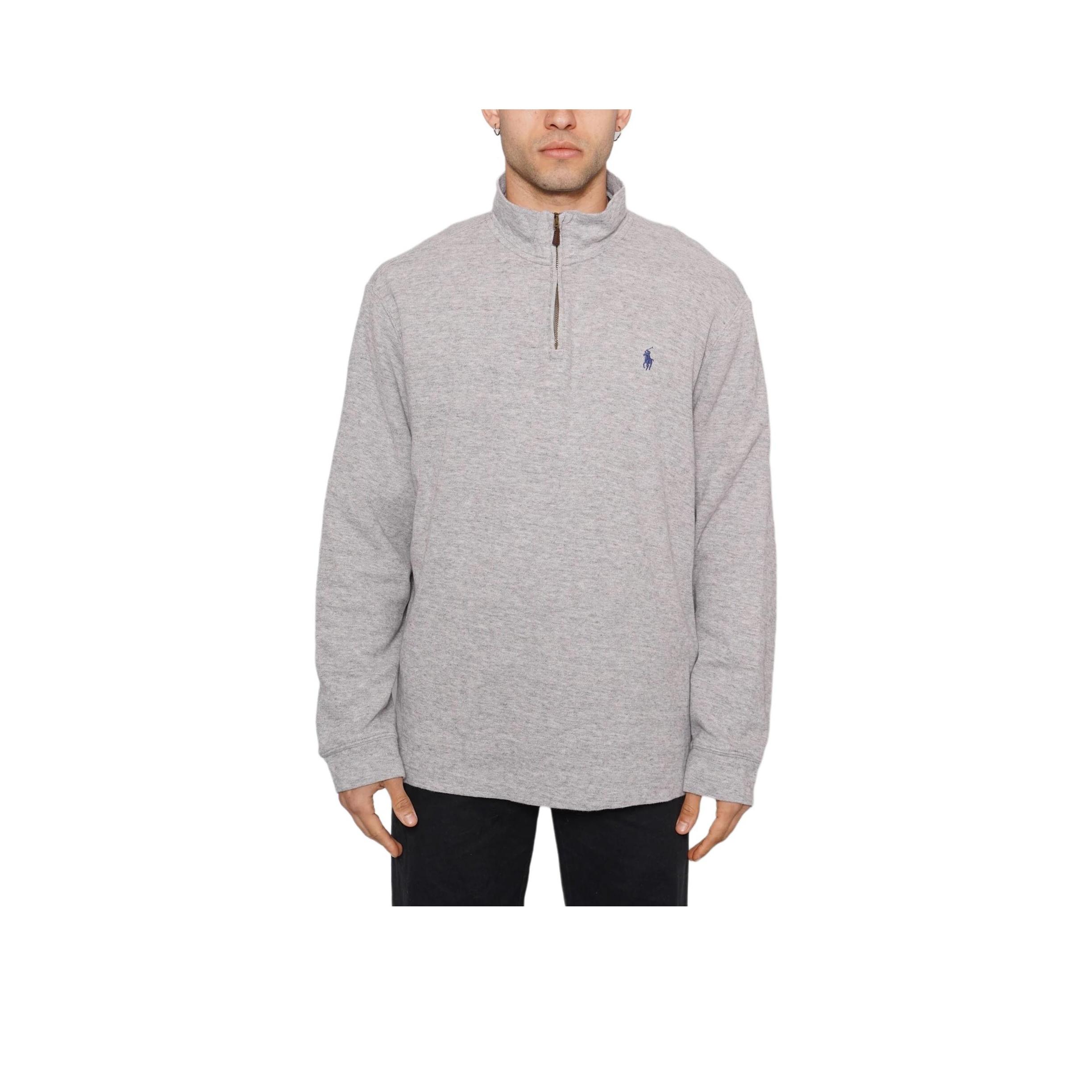 

Polo Ralph Lauren Хлопковый свитшот с длинным рукавом и воротником-стойкой на молнии для мужчин 710784465-005 S