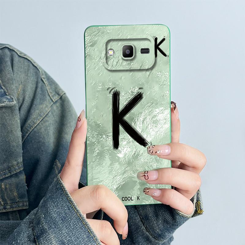 Funda For Samsung Galaxy J2 Prime G532 J2 ACE Grand Prime Plus G530 Soft Silicone Phone Case Protective Fashion Letter Cover