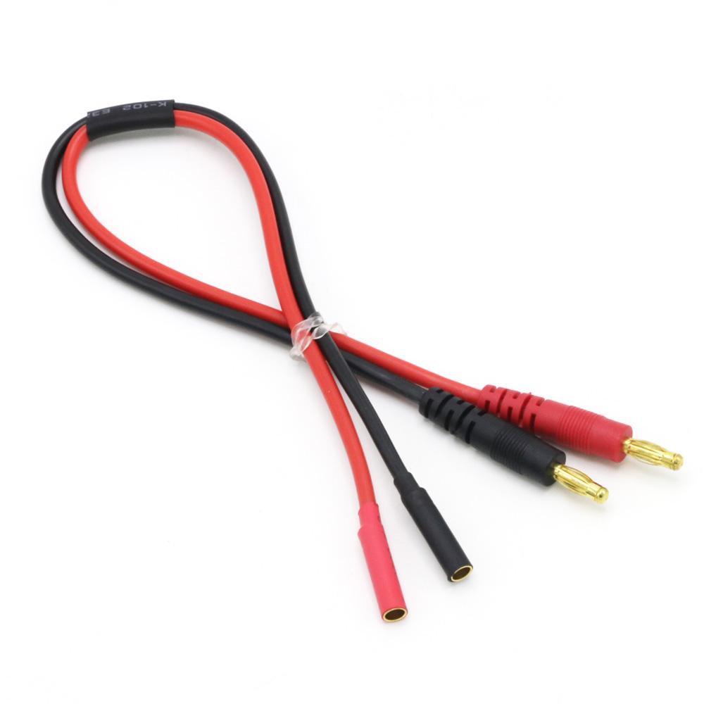 Imax B6 Charge Line 4.0mm Banana Plug to Amass MPX AS150 XT90 TRX XT60 EC5 With 12AWG Silicone Cable 30CM for Rc Lipo Battery