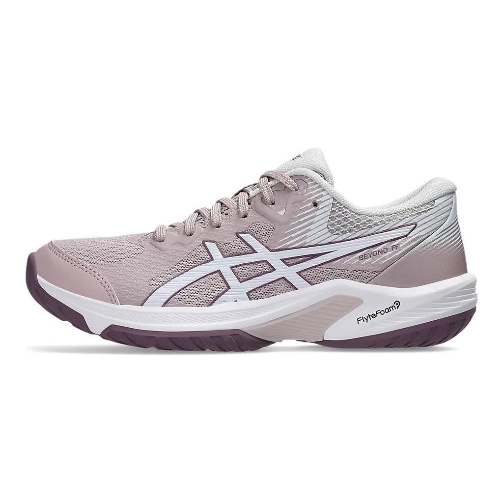 Asics Flytefoam Comfortable Low-Top Badminton Shoes Women sneaker Pink White 1072A095-700
