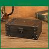 New Chinese Wooden Mini Treasure Chest For Bedroom And Study Storage