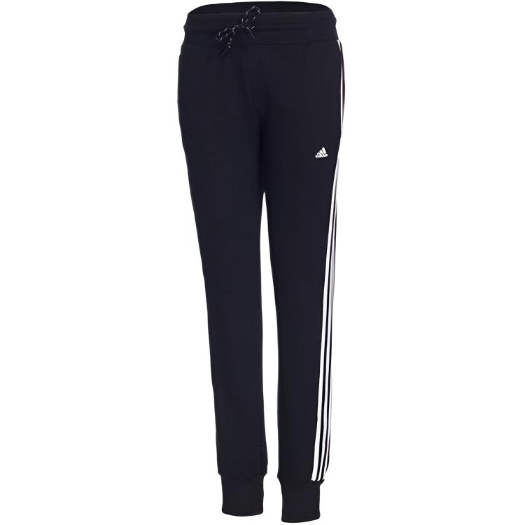 Adidas Casual Elastic Sports Long Pants Women Bottoms Black S21004