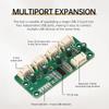 DC5V 1-To-4-Port Ph2.0 Interface Version One To Four Usb 2.0 Hub Hub Module No Drive Usb Splitter