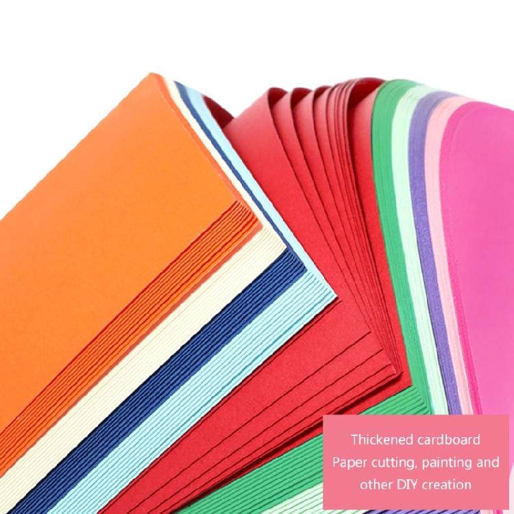 50 Sheets Drawing Cardboard Painting Making Card Cover Paper Set Coloured Card