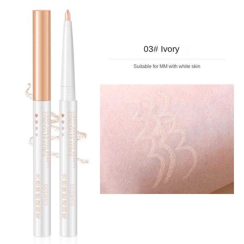 Waterproof Concealer Face Cover Dark Circles Under Eyes Spot Mark Natural BrighTening Sleeper Bombyx Pen Concealer Stick Long-lasting Setting Makeup