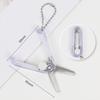 Multifunctional DIY Handcraft Scissor Stainless Steel Safe Mini Scissor Folding Scissor  Office