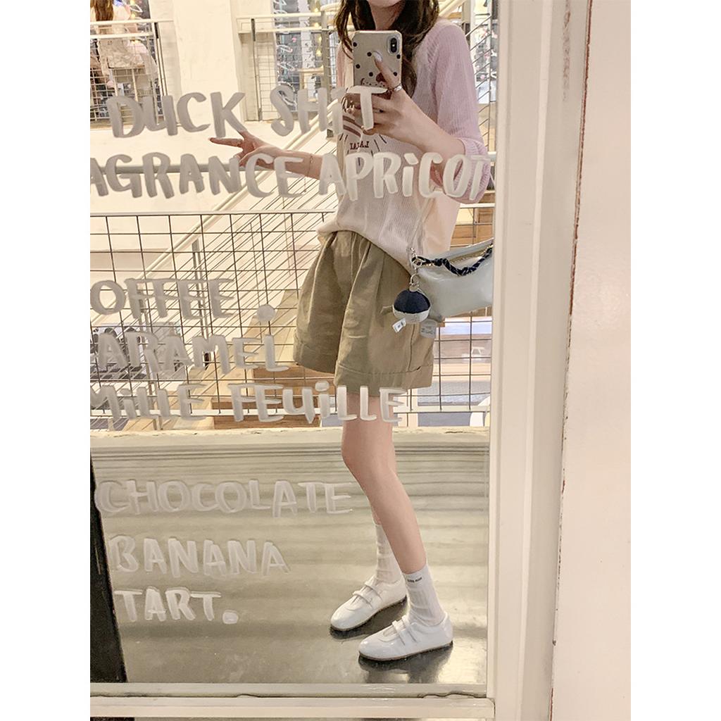 Sheepskin Version~ Velcro Casual Sneakers Flat Mary Jane Shoes Women's Ballet Shoes Dexun Shoes