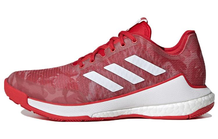 Adidas Crazyflight Shoes  Team Collegiate Red Camo  Women s HR0633 42