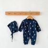 Tuta Neonato 2025: Tuta Coreana Primavera & Autunno, Outfit da Bambino Monaco Senza Ossa Unisex