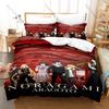 Cool Anime Fantasy Style Duvet Cover + 2 Pillowcases, Noragami Stray God Printed Bedding Set Soft Material Holiday Birthday Gift