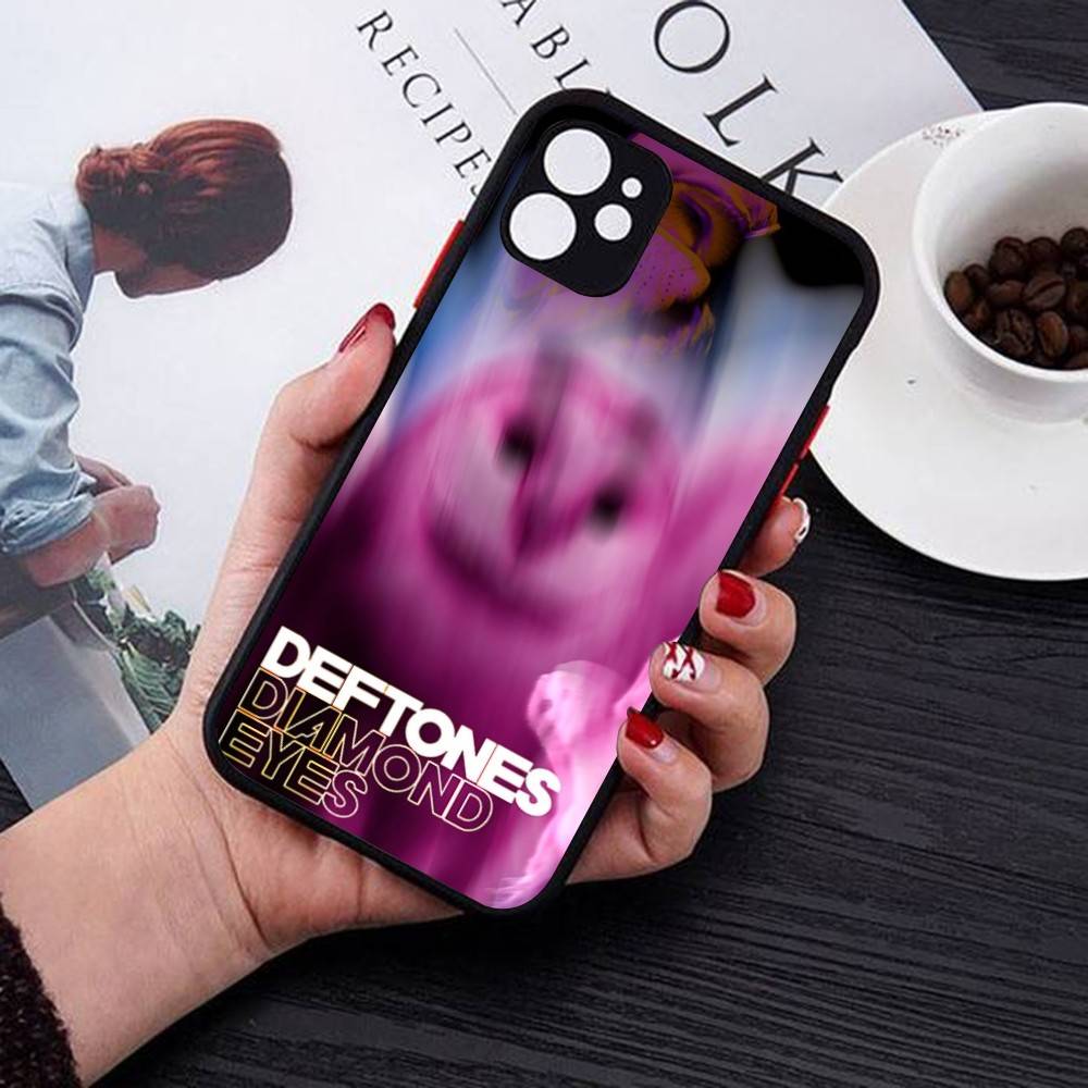 

Hip Hop Singer Classic Band D-Deftones For Silicone Matte Phone Case For IPhone 16 Pro Max 15 14 13 12 11 X XS MAX iphone X
