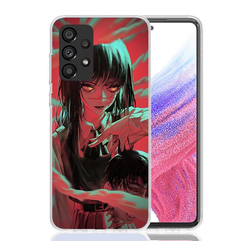 C-Chainsaw Mans Yoru War Devil Phone Case For Samsung Galaxy A52 A32 A22 A12 A02S A50S A30S A51 A31 AA71 Note 20 Ultra 10 S10 Pl