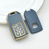 6 Button Tpu Car Key Case Cover Shell Fob For Honda Accord Civic Crv Pilot Ridgeline Odyssey Passport Smart Remote Key Protector