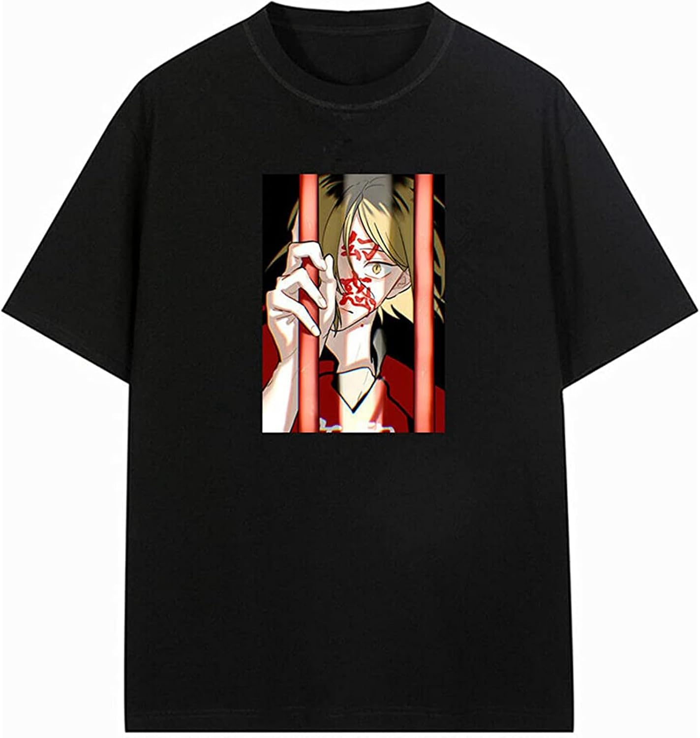 Haikyuu Kozume Kenma T Shirt Mens Unisex Tee 4XL чёрный