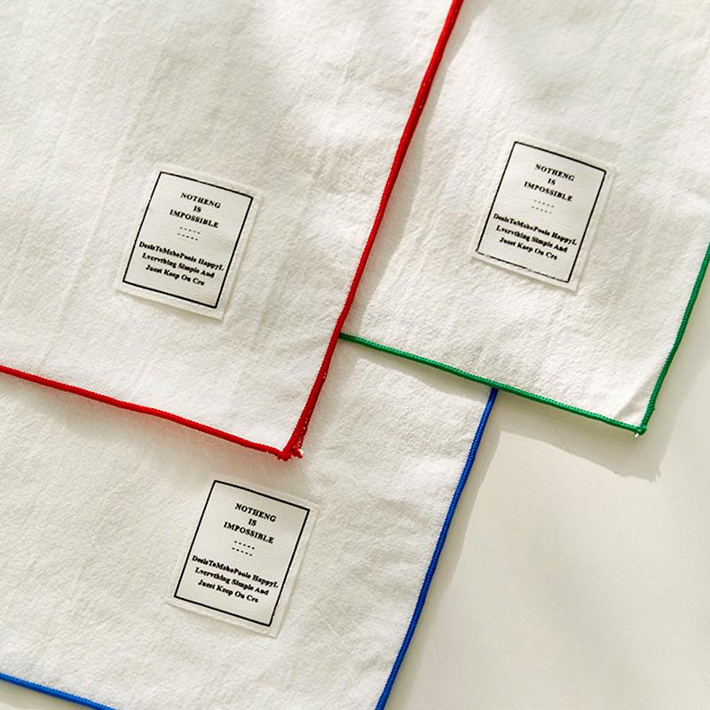 1Pc Cover Cloth Originality Placemat Retro Style Solid Color Rural Style Photography Props Decorative Cloth Cotton