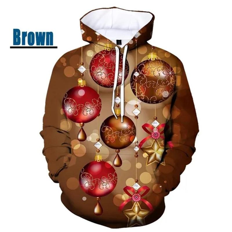 Christmas Graphic Hoodies For Men 3D Merry Christmas Printing New In Hoodie & Sweatshirts Kids Funny Pullovers Women Fashion Top