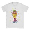 Kawaii Girl Graffiti T Shirt T-Shirt Short-Sleeved Vintage Tshirt Summer  Round Neck  Women