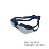 Myopia Swimming Goggles Anti-fog Glasses Adult Swimwear Shortsighted PC Men and Women