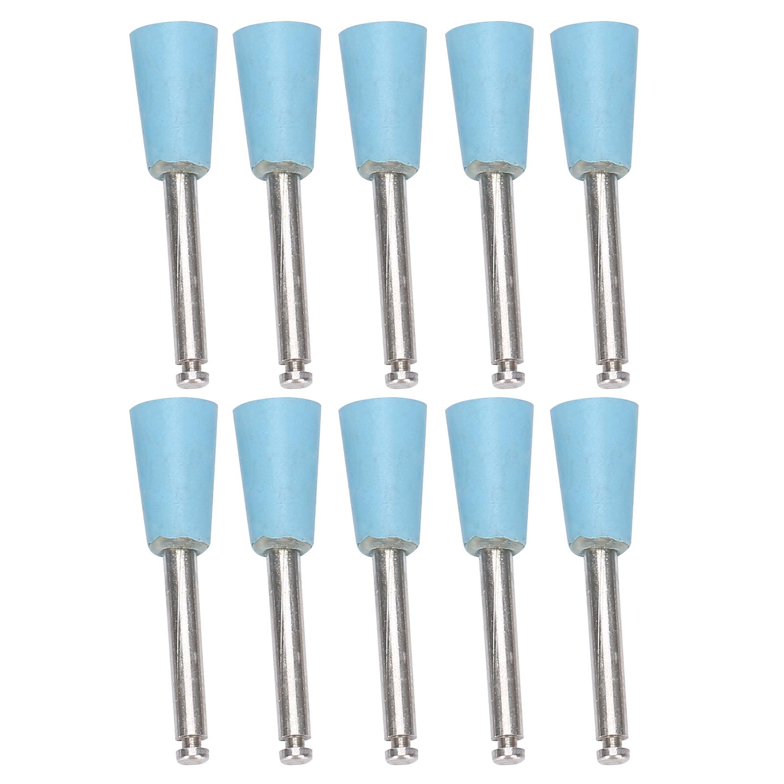 10 шт., стоматологические полировальные боры, низкоскоростные стоматологические шлифовальные боры, сверла, набор форм чашки Blue синий