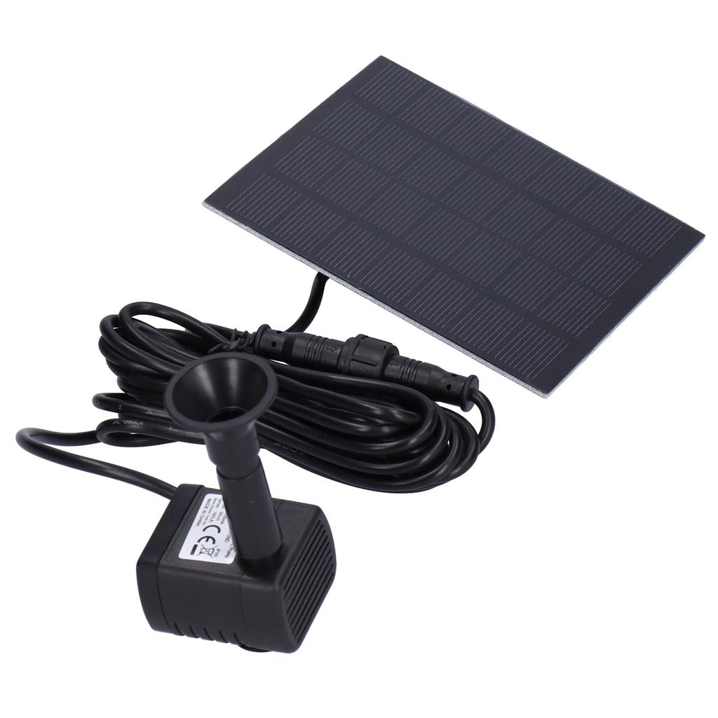 DC Brushless Solar Fountain Pump 180L Floating Waterfall Fountain Pond Garden Pond Pool Decoration