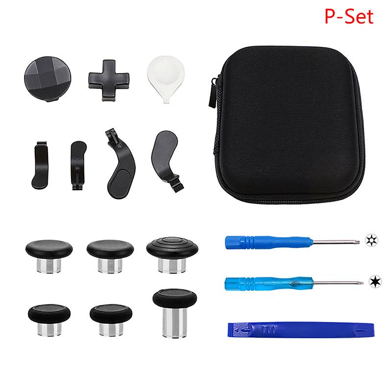 1Set 2 Gen Keycap Metal D-Pad Trigger Paddles Replacement Thumbstick For Xbox One Elit Repair Kit Accessories
