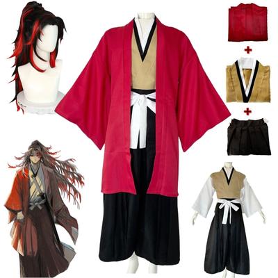 Anime Tsugikuni Yoriichi Cosplay Kostüm Perücke Halloween Party Kimono