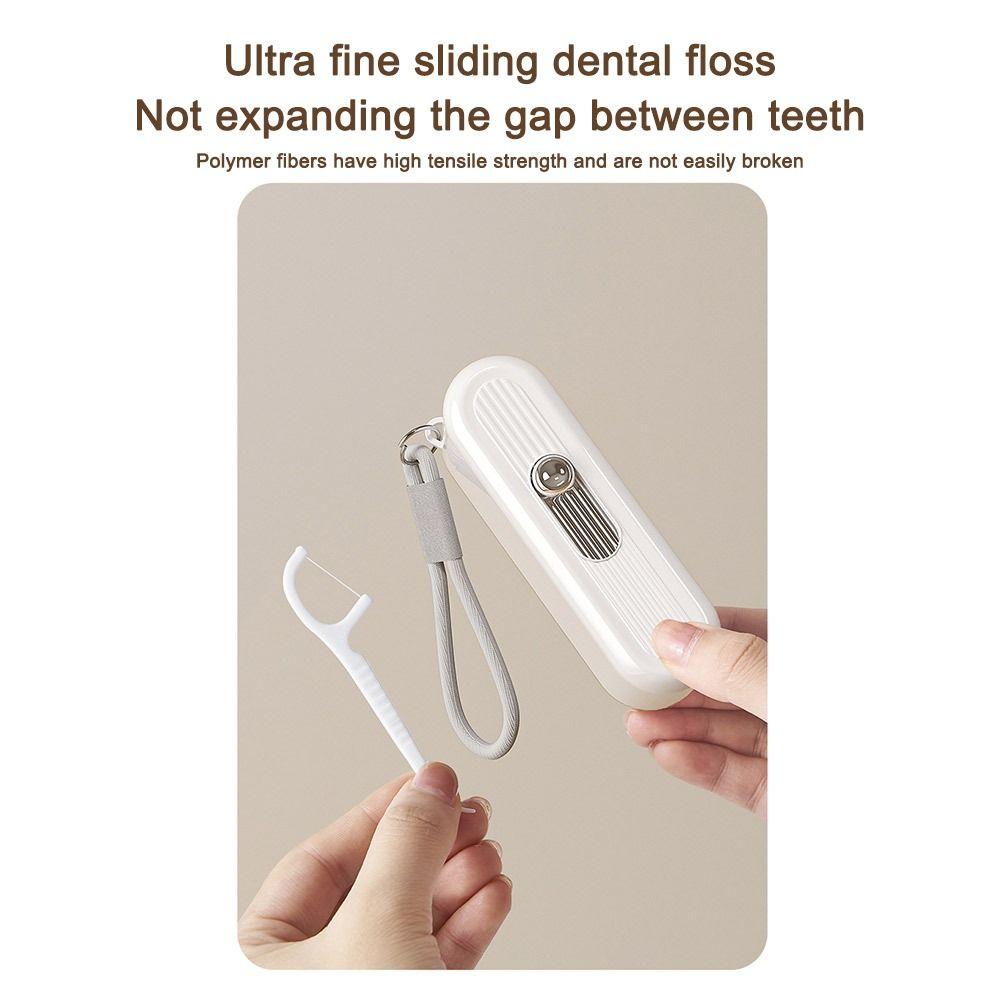 Automatic Ejectable Dental Floss Box with 10Pcs Floss Floss Organiser New Floss Dispenser