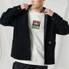 Converse Shirts Men's Black Lapel Moderate Shirt 10025284-A01