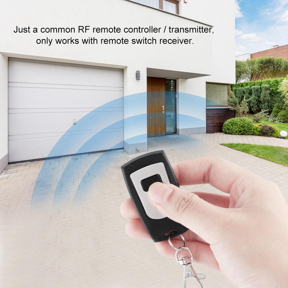 433MHz 1~4 Channel RF Waterproof Wireless Remote Control Transmitter 1 Button