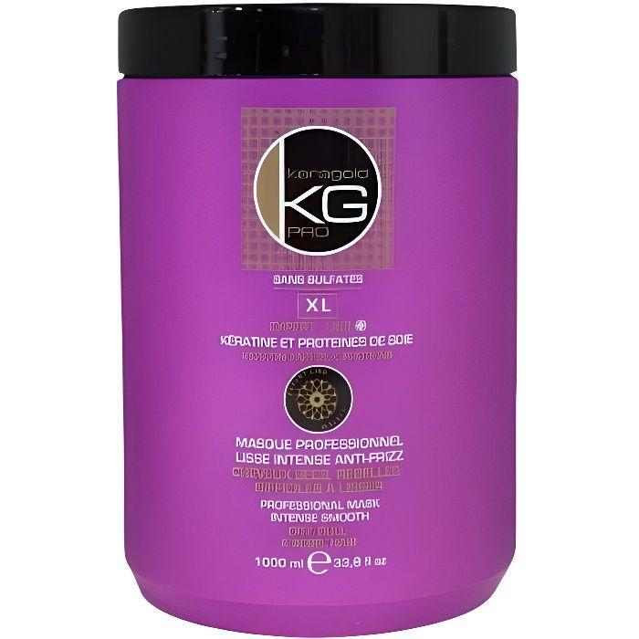 KERAGOLD PRO - Masque Régénérant XL Sans Sulfates À La KERATINE & PROTEIN DE SOIE - 1000ml