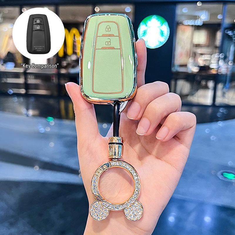 Toyota Key Case for Camry, RAV4, Wildlander, Levin, Crown, Lu Fang - Suitable Keychain Bag for Men and Women.