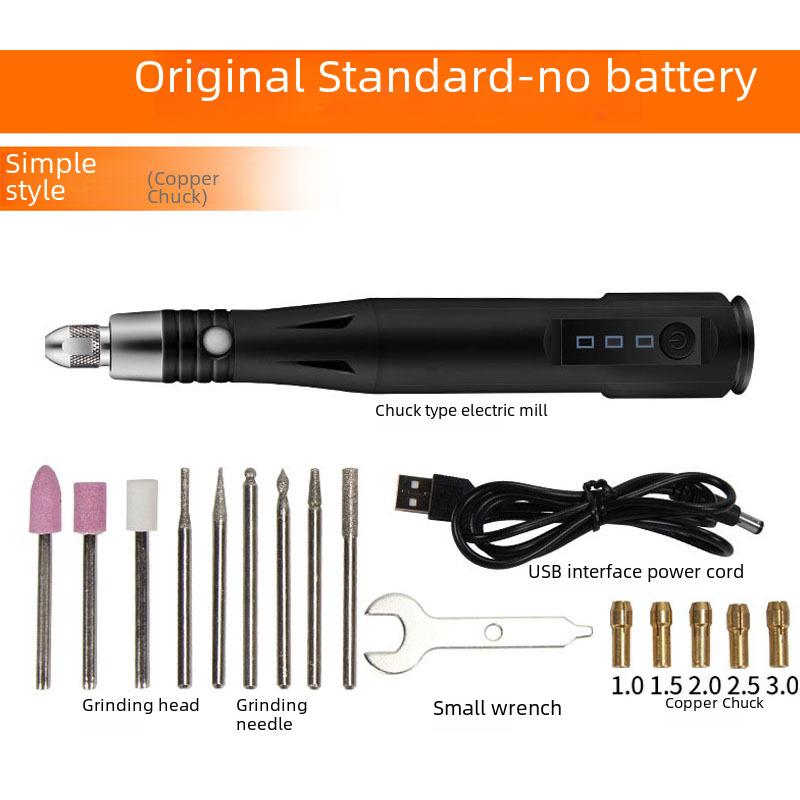 Mini Electric Grinding Pen for Nail & Jade Carving and Polishing