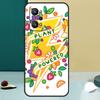 Vegan Pattern For Realme GT 7 Pro GT 5 6 6T C67 C61 C55 C53 C51 C21Y C25S C75 10 11 12 13 14 Pro Plus Case